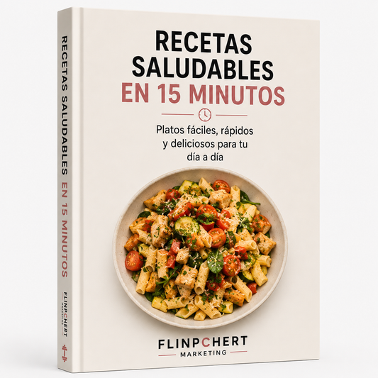 Recetas saludables en 15 Minutos